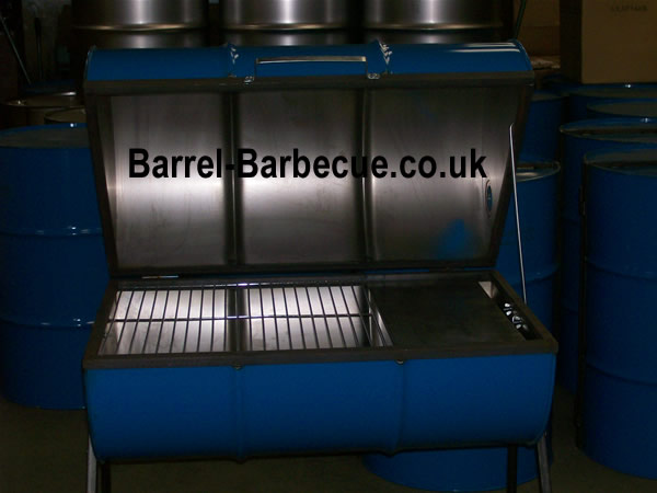 mid blue barrels in our workshop here in the UK